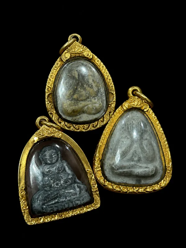 Amulet Silver Gold 800